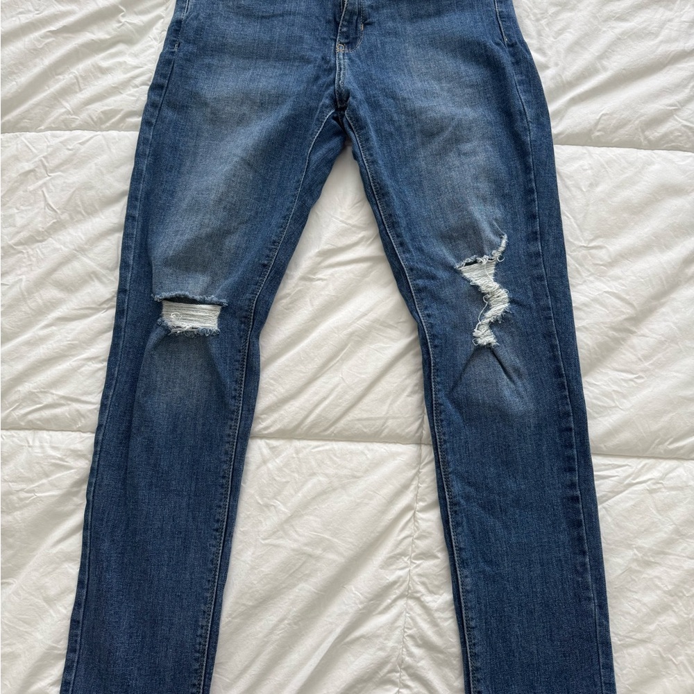 Just Black Women's Distressed Jeans